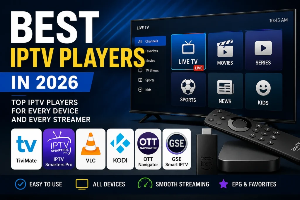 best iptv players